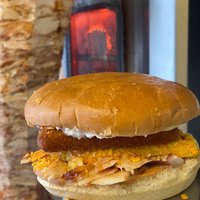 Burger shawarma